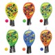 TOYS 53035 RACCHETTE DA SPIAGGIA FLUO
