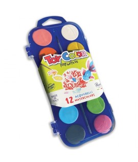 ACQUERELLI TOY COLOR 704 12 COLORI