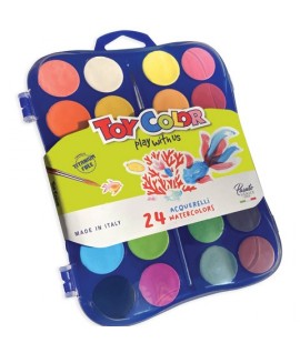 ACQUARELLI TOY COLOR 703 24 COLORI