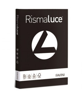 CARTA RISMALUCE NERO 200G A4 125 FF