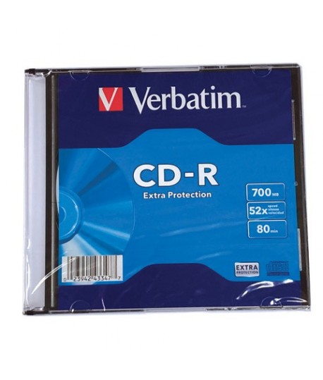 CD-R VERBATIM 43347 700 MB (80 MIN) SLIM