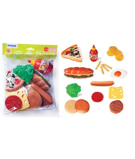 MINILAND 30585 FAST-FOOD ASSORTITA 19PZ