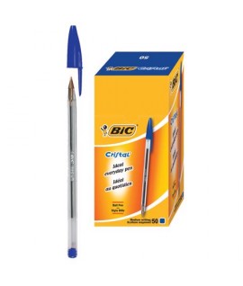 PENNA SFERA BIC CRISTAL ORIG. BLU 50PZ