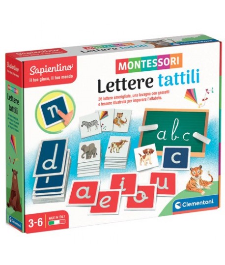 CLEMENTONI MONTESSORI 16358 LETTER TATT.