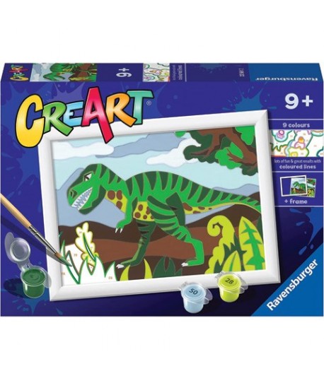 RAVENSBURGER 23561 CREART DINOSAURO