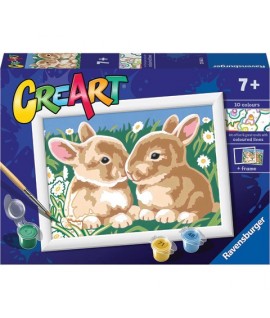 RAVENSBURGER 23563 CREART TENERI CONIGLI