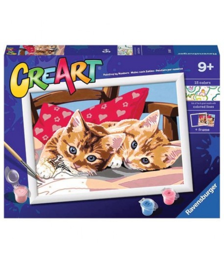 RAVENSBURGER 28938 CREART GATTINI/CUSCIN