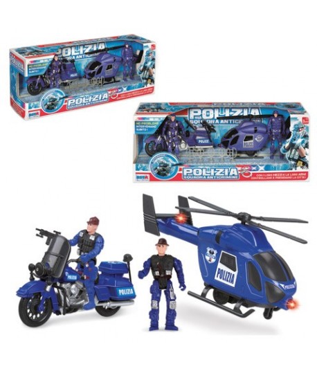 SUPERTOYS 10760 POLIZIA SQUADRA ANTRICRI