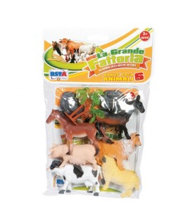 SUPERTOYS 9276 ANIMALI FATTORIA 6PZ