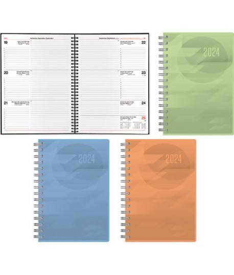 AGENDA SETTIM.19X26 CB FOG 306WR SPIR