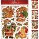 VETROFANIA NATALE BABBO/ORSO BCC100810