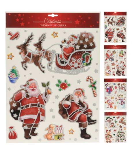 STICKERS NATALE BABBO GRANDE BCC700350