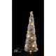 ALBERO CONO LED 20L H40 BIANCO/ORO 81311