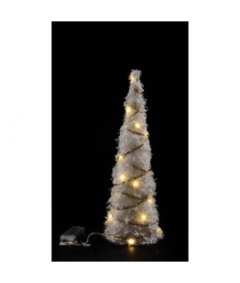 ALBERO CONO LED 20L H40 BIANCO/ORO 81311