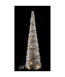 ALBERO CONO LED 30L H60 BIANCO/ORO 81328