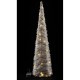 ALBERO CONO LED 40L H80 BIANCO/ORO 81335