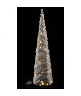 ALBERO CONO LED 40L H80 BIANCO/ORO 81335