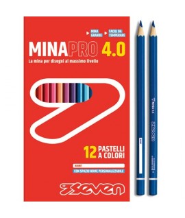 PASTELLI SEVEN MINAPRO 4.0 12 COLORI
