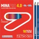 PASTELLI SEVEN MINAPRO 4.0 18 COLORI