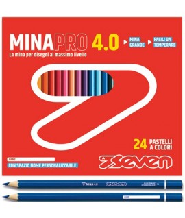 PASTELLI SEVEN MINAPRO 4.0 24 COLORI