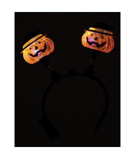 CERCHIETTO LUMINOSO CON ZUCCHE CT3762