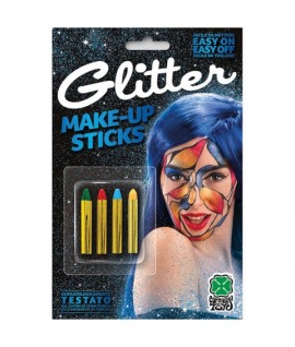 MATITE TRUCCO GLITTER 4PZ ASSORT CT9447