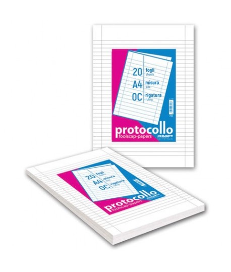 CARTA PROTOCOLLO 60G C 20F