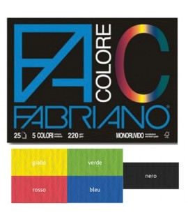 ALBUM FABRIANO COLORE 24X33 MONORUVIDO