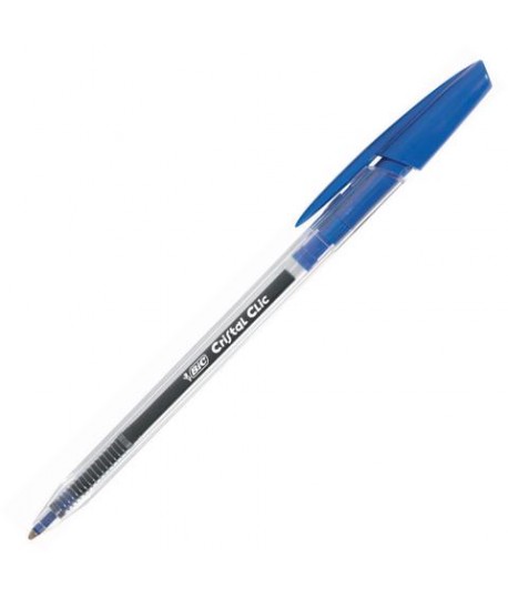 PENNA SFERA BIC CRISTAL CLIC BLU 20PZ