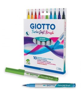 PENNAR. GIOTTO TURBO SOFT BRUSH AST.10C