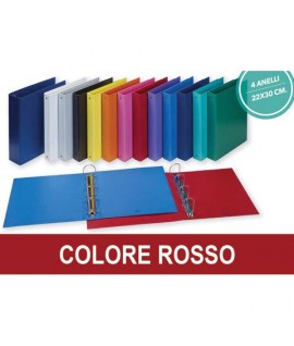 COPERTA EUROPA 22X30 4A D.30 ROSSO