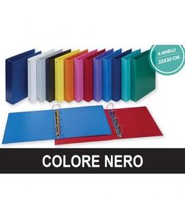 COPERTA EUROPA 22X30 4A D.30 NERO