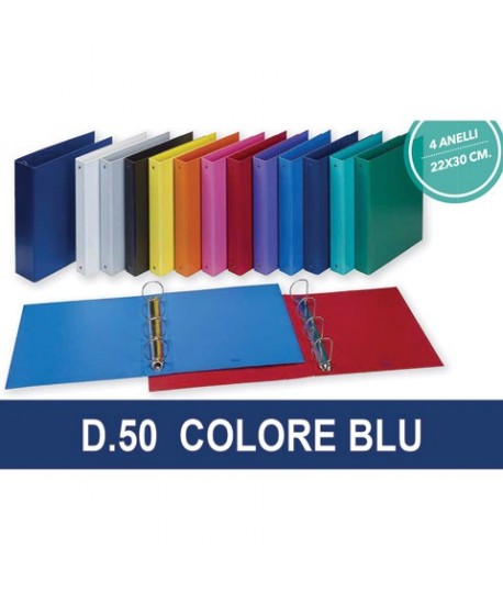 COPERTA EUROPA 22X30 4A D.50 BLU