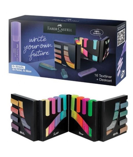 EVIDENZ. FABER TEXTLINER 46 DESKSET 16PZ