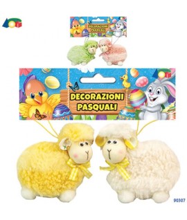 PECORE PELUCHE ASSORTITE 2PZ G90307