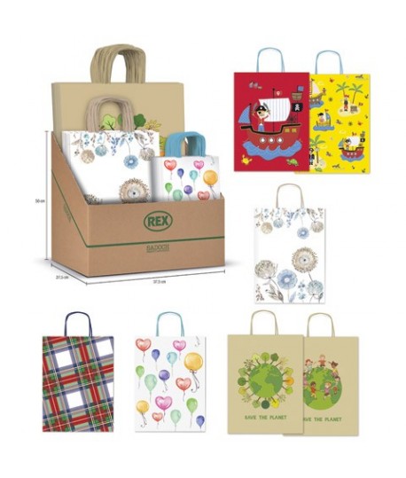 BORSE ALLEGRA GENERICHE REX 100 pz.