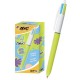 PENNA SFERA BIC 4 COLORI FUN 12PZ