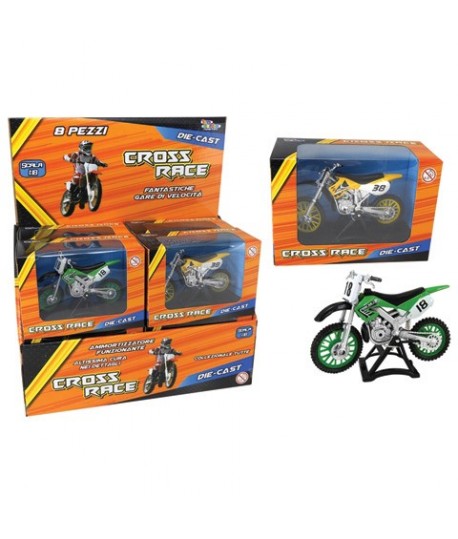 TOYS 27073 MOTO CROSS DIE CAST 1:18