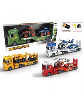 TOYS 28153 CAMION PORTA MEZZI