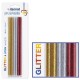 STICK COLLA CALDO GLITTER D.7MM 6PZ CM20