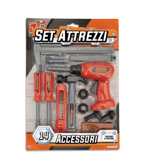 TEOREMA 68611 SET ATTREZZI C/TRAPANO