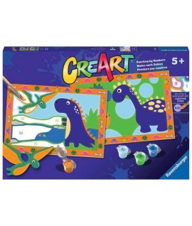 RAVENSBURGER 23554 CREART DINOSAURI