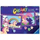 RAVENSBURGER 23558 CREART UNICORNI