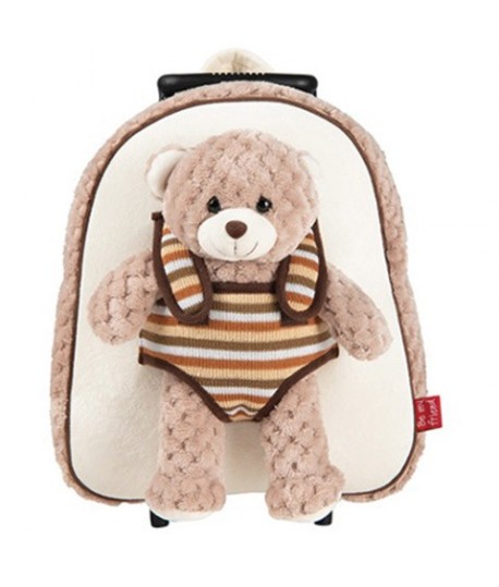 ZAINO TROLLEY 13040 C/PELUCHE ORSO ESTR.