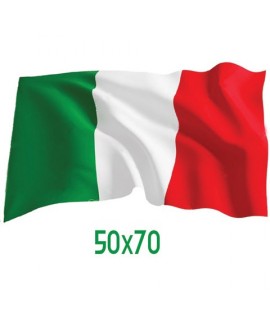 BANDIERA ITALIA 50*70 S/ASTA
