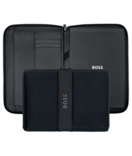 HUGO BOSS HTF413A FOLDER A4 ARCHE NERO