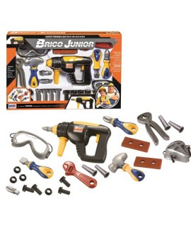 SUPERTOYS 10977 SET TRAPANO A BATTERIA