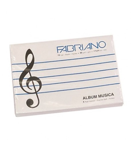 ALBUM MUSICA CM17X24 16FF