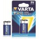 PILA VARTA H.ENERGY 9V TRANSISTOR