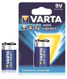 PILA VARTA H.ENERGY 9V TRANSISTOR